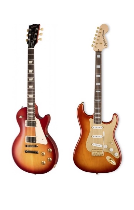 Les Paul czy Stratocaster