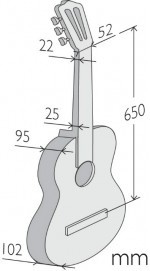 Alhambra 3 C - Gitara klasyczna0