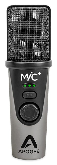 Apogee MiC+ – mikrofon pojemnościowy USB