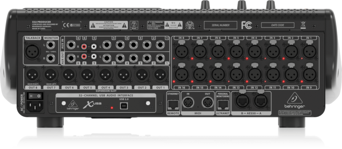 Behringer X32 PRODUCER - mikser cyfrowy3