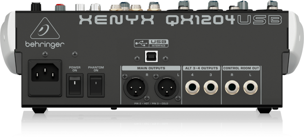 Behringer XENYX QX 1204 USB - mikser audio2