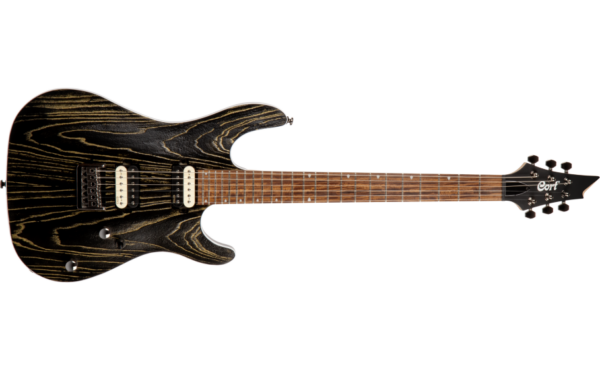 Cort KX300 Etched EBG - Gitara elektryczna Etched Black Gold0