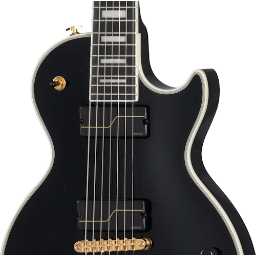 Epiphone Matt Heafy Origins Les Paul Custom 7-String Ebony - Gitara elektryczna0