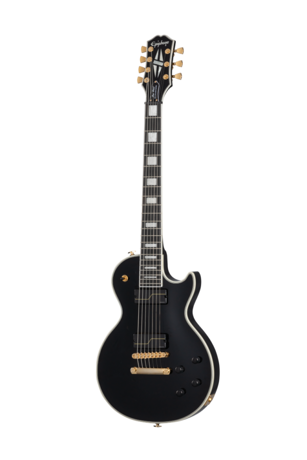 Epiphone Matt Heafy Origins Les Paul Custom 7-String Ebony - Gitara elektryczna