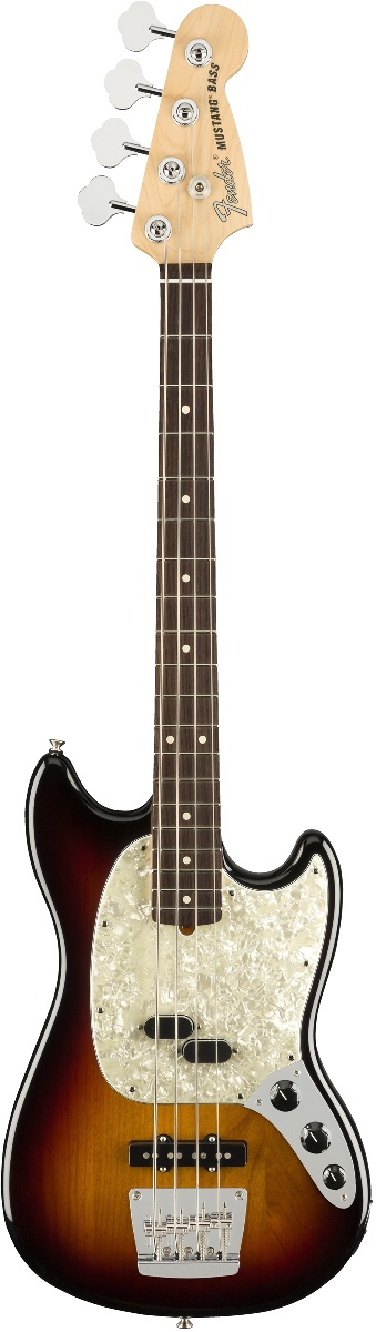 Fender American Performer Mustang Bass RW 3TS