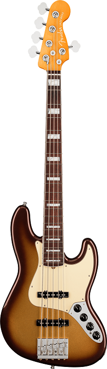 Fender American Ultra Jazz Bass V RW MBST