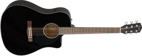 Fender CD-60SCE Dread WN Black - Gitara elektroakustyczna0