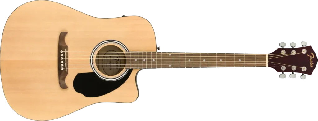 Fender FA-125CE Dreadnought, WF, Natural - Gitara elektroakustyczna