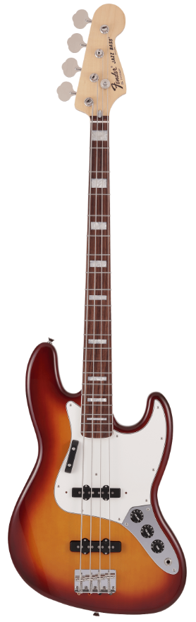 Fender Made in Japan Limited International Color Jazz Bass MN Sienna Sunburst