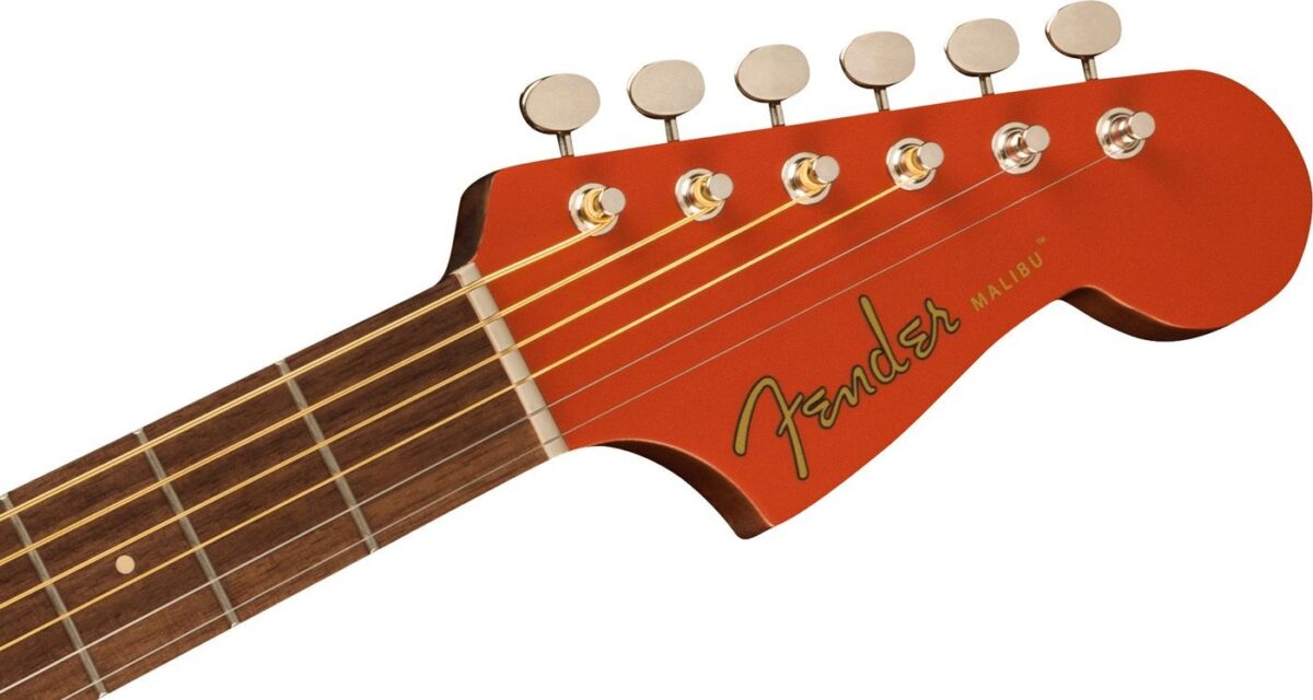 Fender Malibu Player FRD - Gitara elektroakustyczna3
