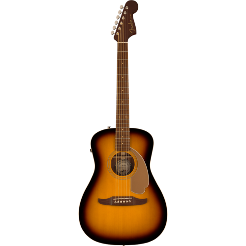 Fender Malibu Player Walnut Fingerboard Gold Pickguard Sunburst gitara elektroakustyczna
