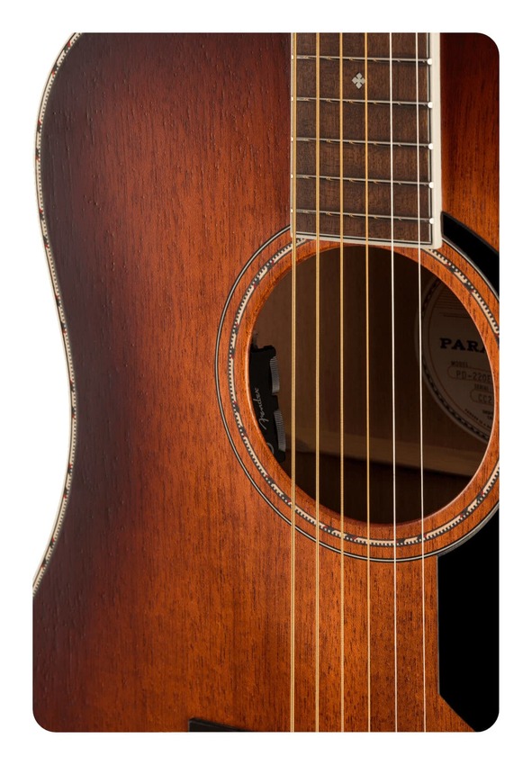Fender Paramount PD-220E Dread ACB MAH || Gitara elektro-akustyczna0
