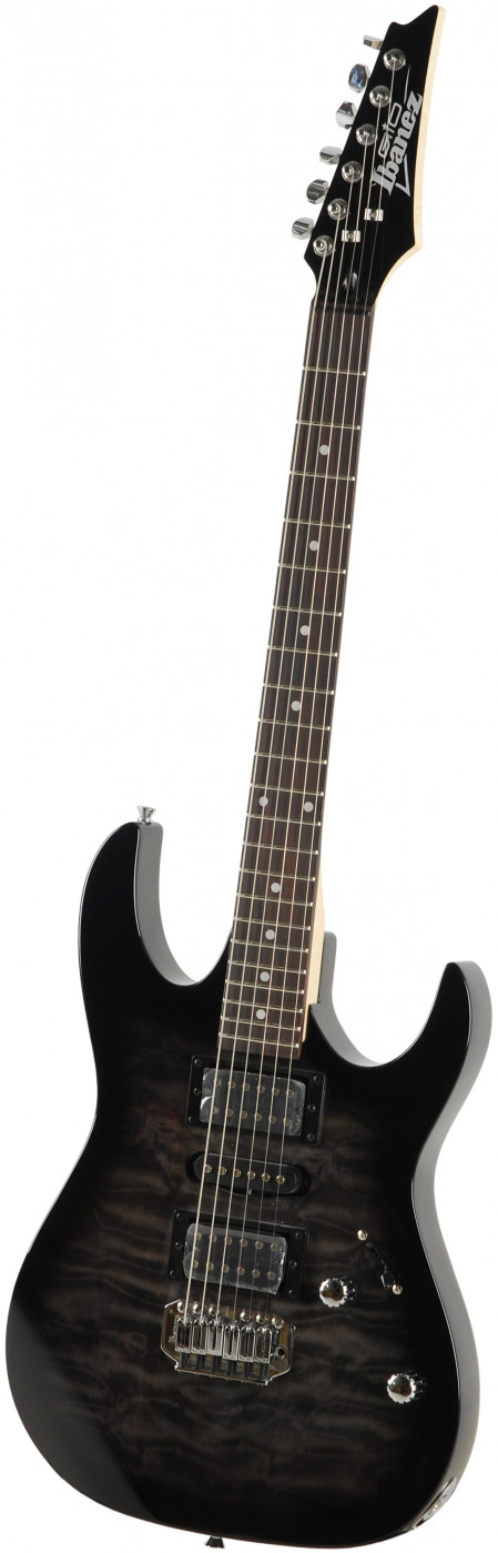 Ibanez GRX 70 QA TKS Transparent Black Sunburst Gitara elektryczna0