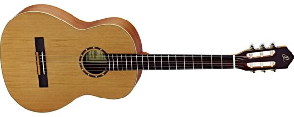 Ortega R122SN Cedr | Gitara klasyczna 4/4 z wąskim gryfem