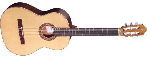 Ortega R210 Lity świerk i mahoń | Gitara klasyczna wykonana w Hiszpani