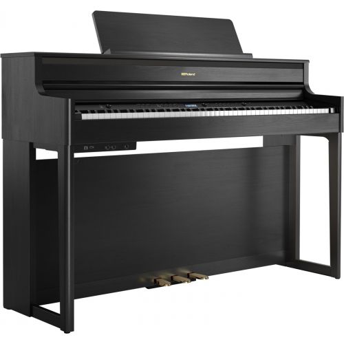 Roland HP704-CH (Charcoal Black) pianino cyfrowe