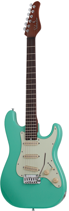 Schecter DS Traditional SSS Nick Johnston Atomic Green