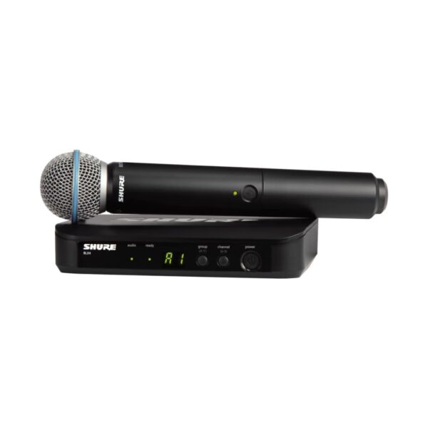 Shure BLX24E/B58-H8E ][ System bezprzewodowy z mikrofonem do ręki