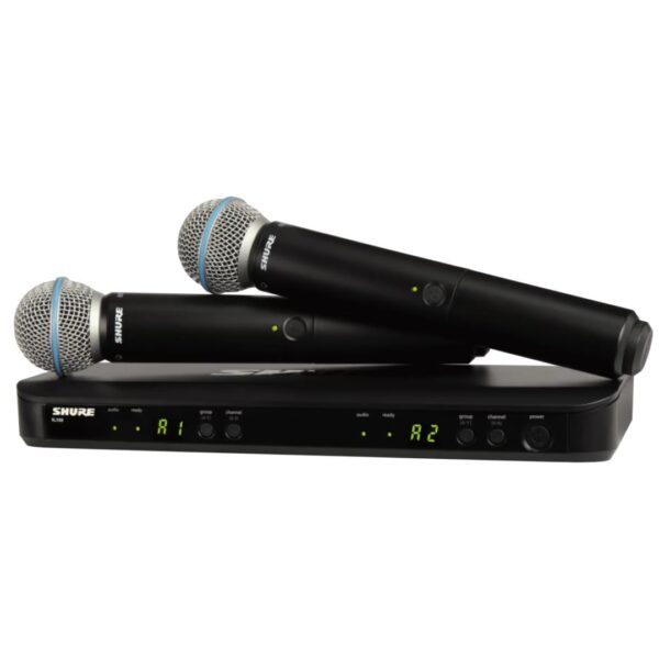 Shure BLX288E/B58-H8E ][ System bezprzewodowy z mikrofonami do ręki