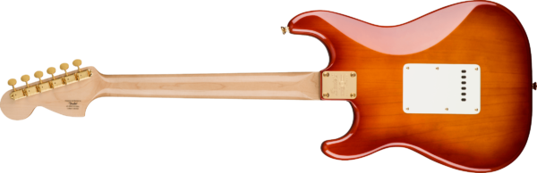 Squier 40th Anniversary Stratocaster Gold Edition SSB - Gitara elektryczna0