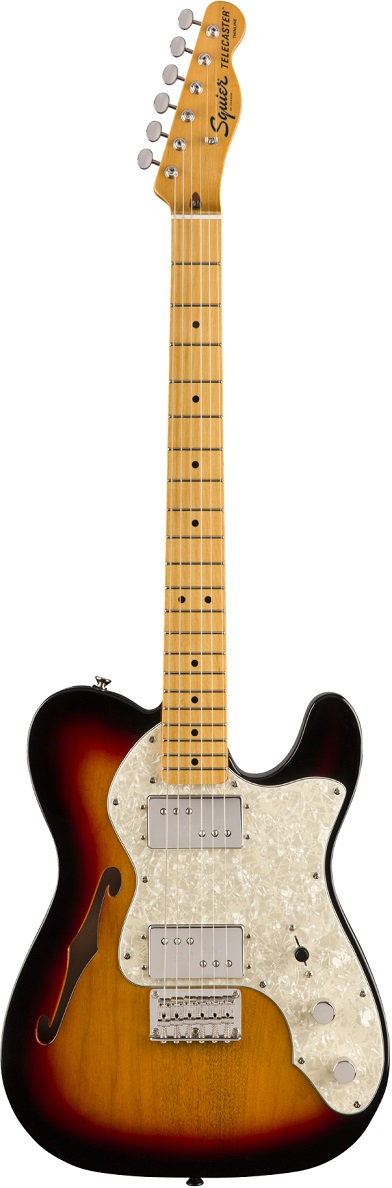 Squier Classic Vibe 70s Telecaster Thinline MN 3TS