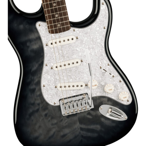 Squier FSR Affinity Stratocaster QMT LRL WPPG BBST ][ Gitara elektryczna