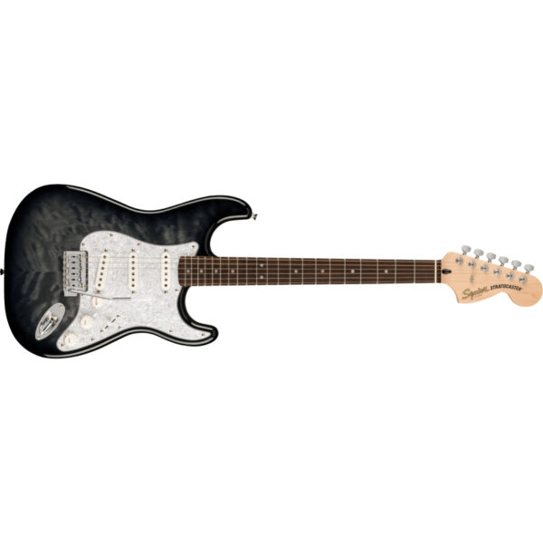 Squier FSR Affinity Stratocaster QMT LRL WPPG BBST ][ Gitara elektryczna0