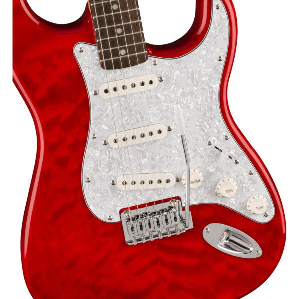 Squier FSR Affinity Stratocaster QMT LRL WPPG CRT ][ Gitara elektryczna