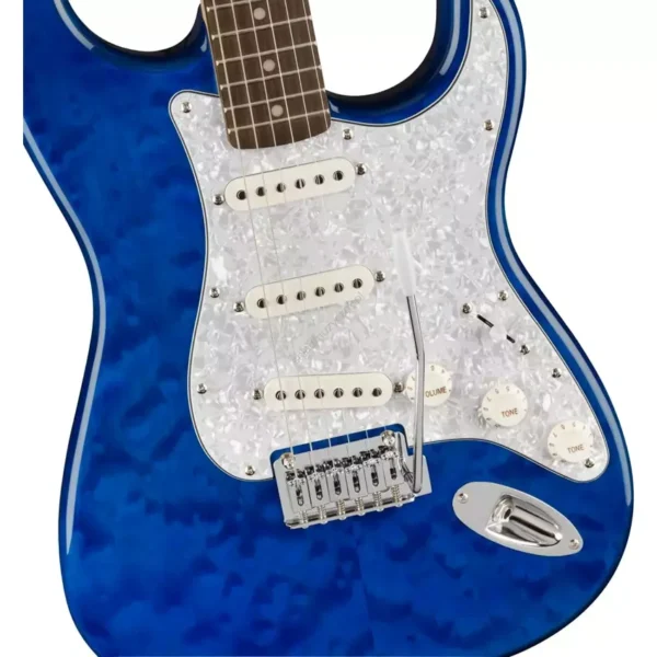 Squier FSR Affinity Stratocaster QMT LRL WPPG SBT ][ Gitara elektryczna