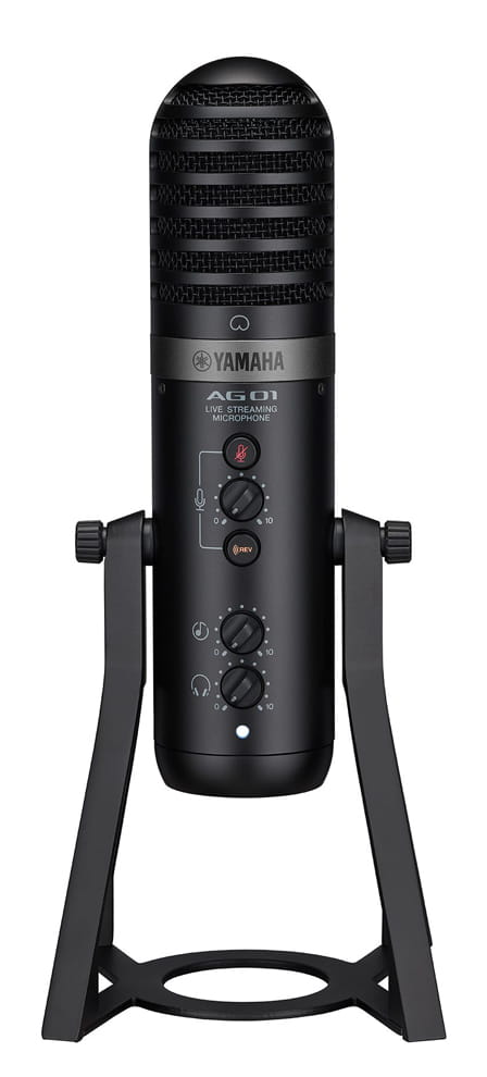 Yamaha AG01 BL – mikrofon pojemnościowy USB do streamingu