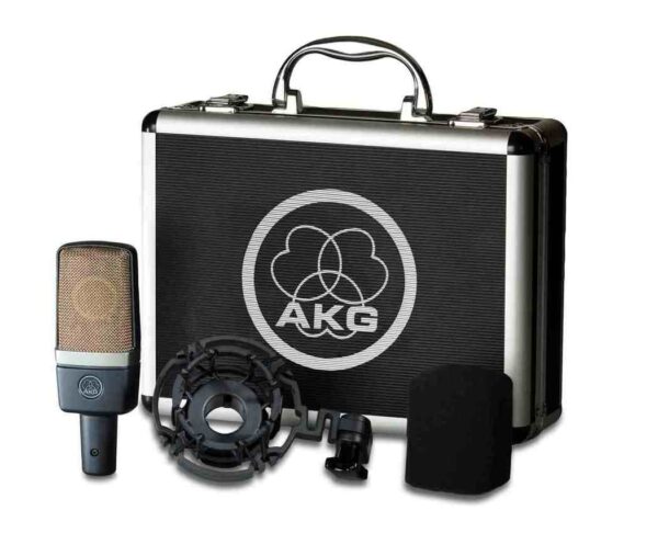 AKG C 214 + dbx 286 S - przedwzmacniacz + mikrofon pojemnościowy0