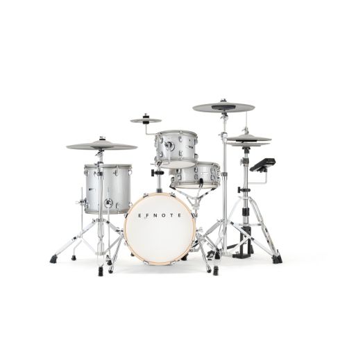 EFNOTE 5 Standard White Sparkle perkusja elektroniczna