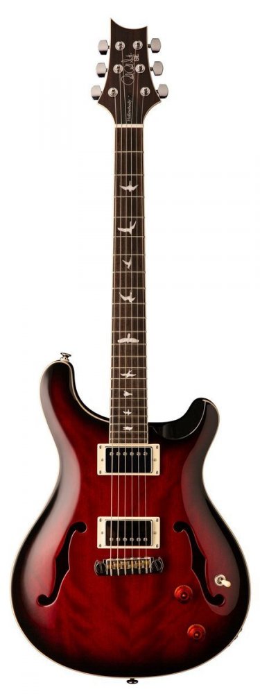 PRS SE Hollowbody FR Fire Redt - gitara elektryczna