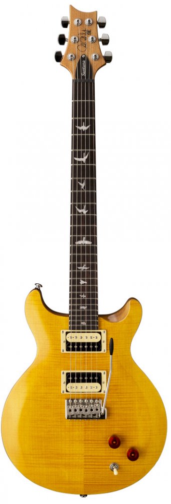 PRS SE Santana Yellow SY - gitara elektryczna, sygnowana
