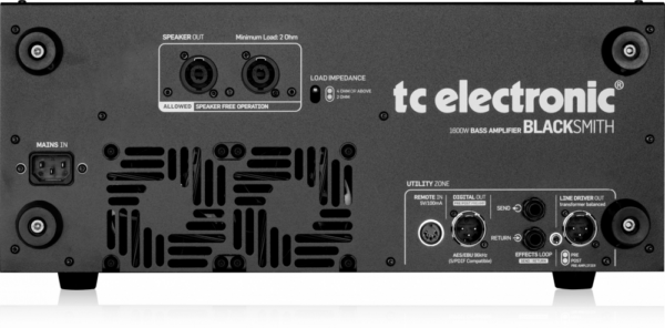 TC Electronic Blacksmith - Wzmacniacz basowy 1600W typu head0
