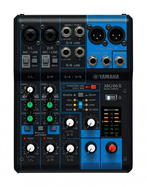 Yamaha MG06X - mikser analogowy0