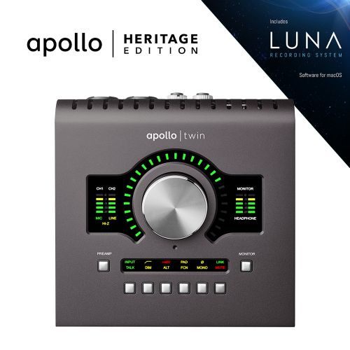 Apollo Twin MKII Duo Heritage - Interfejs Audio Thunderbolt 2 - 3 lata gwarancji po rejestracji