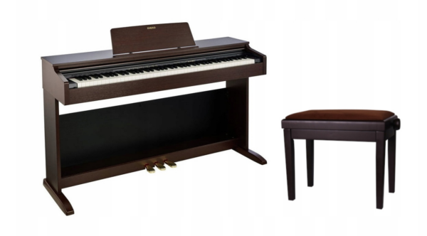CASIO AP-270 BN SET - pianino cyfrowe (elektryczne) z ławą w zestawie