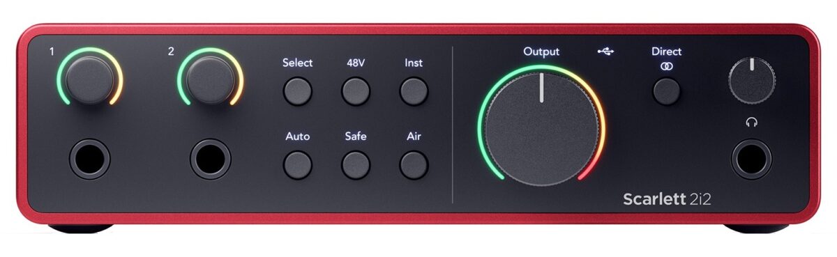 Focusrite Scarlett 2i2 4th Gen - Interfejs audio USB0