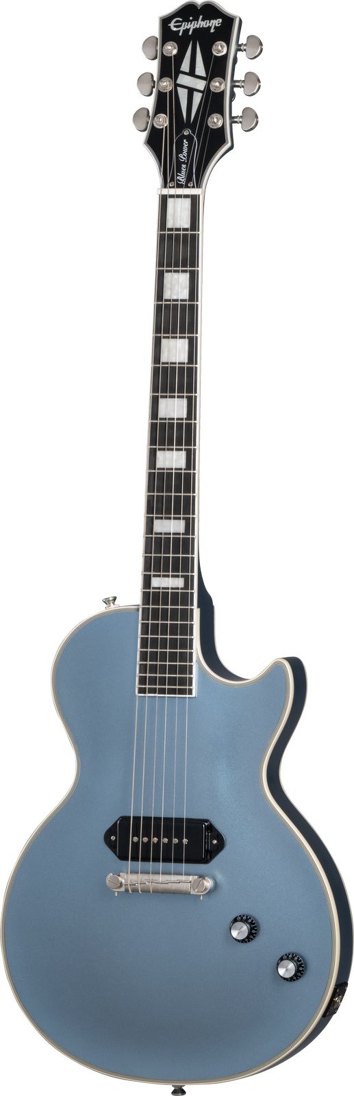 Gitara elektryczna Epiphone Jared James Nichols "Blues Power" Les Paul Custom Aged Pelham Blue