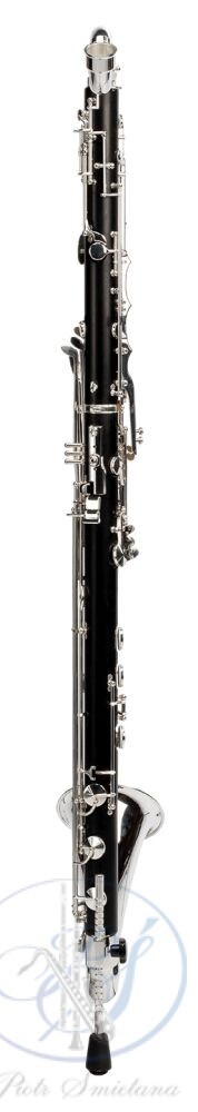 RZ profesjonalny klarnet basowy Bohema srebrny - RZ-CL 13401-00