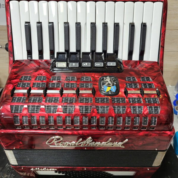 Weltmeister (Royal Standard) METEOR 48 bas - akordeon używany z futerałem0