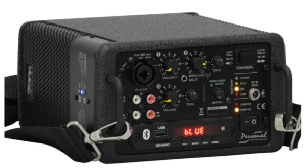 LDM PersonalBox Light V220 2xH20 - system PA + 2 mikrofony bezprzewodowe0