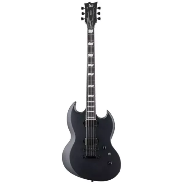 LTD VIPER 1000 Baritone BLKS Black Satin Gitara Elektryczna