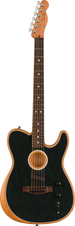 Fender Acoustasonic Player Telecaster BRSH BK