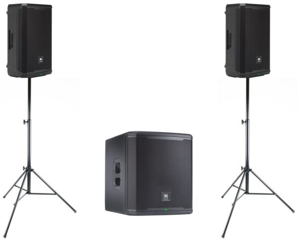 JBL 2x PRX 912 + PRX 915 XLF - zestaw nagłośnieniowy