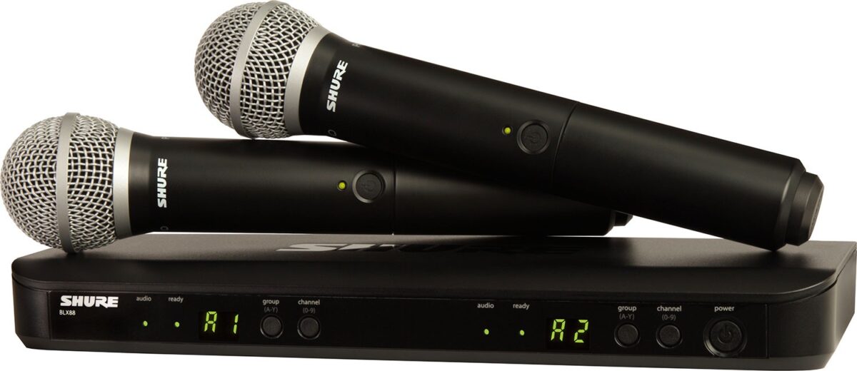 Shure BLX-288/PG-58 - zestaw podwójny 2x PG58