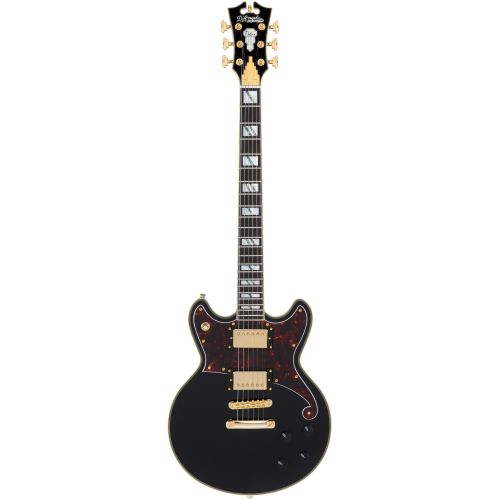 D’Angelico Deluxe Brighton Solid Black gitara elektryczna