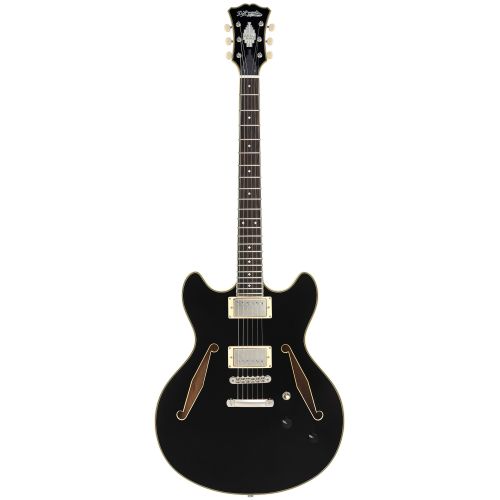 D'Angelico Excel DC Tour Solid Black gitara elektryczna