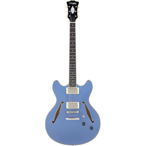 D'Angelico Excel DC Tour Solid Slate Blue gitara elektryczna